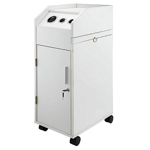 Salon Trolley White