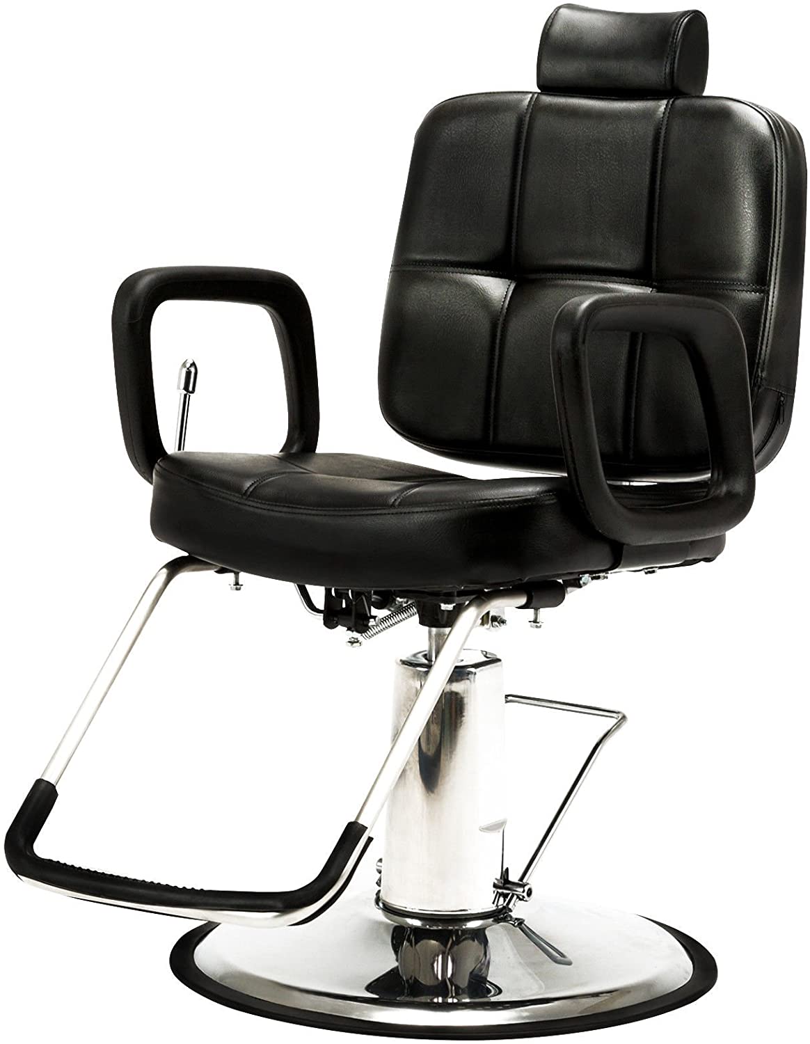 Artist Hand Hydraulic Recline Barber Chair Salon Chair for Hair Stylist Heavy Duty Tattoo Chair Shampoo Beauty Salon Equipment